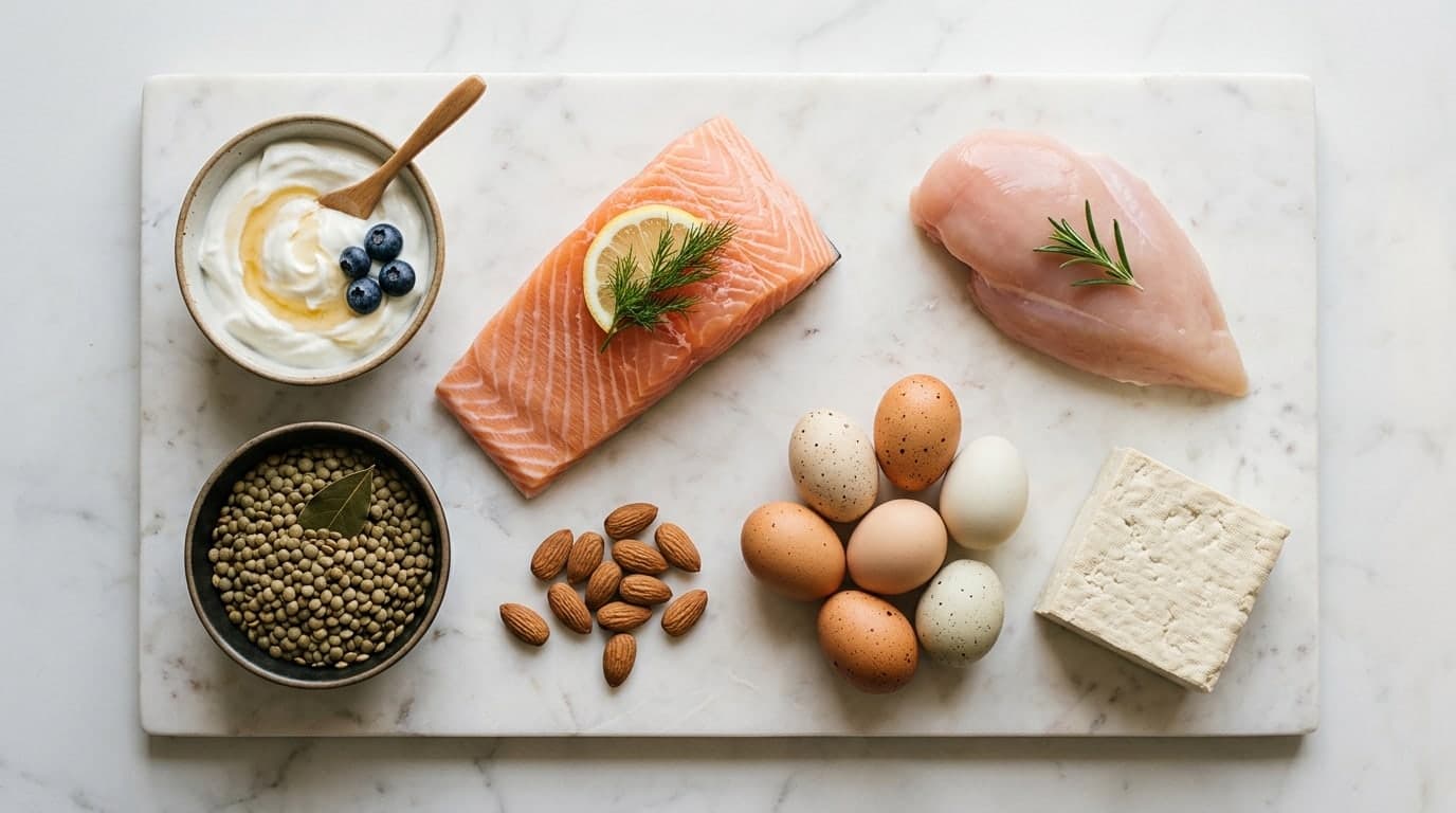 Por que a fonte da sua proteina importa (nao apenas a quantidade)