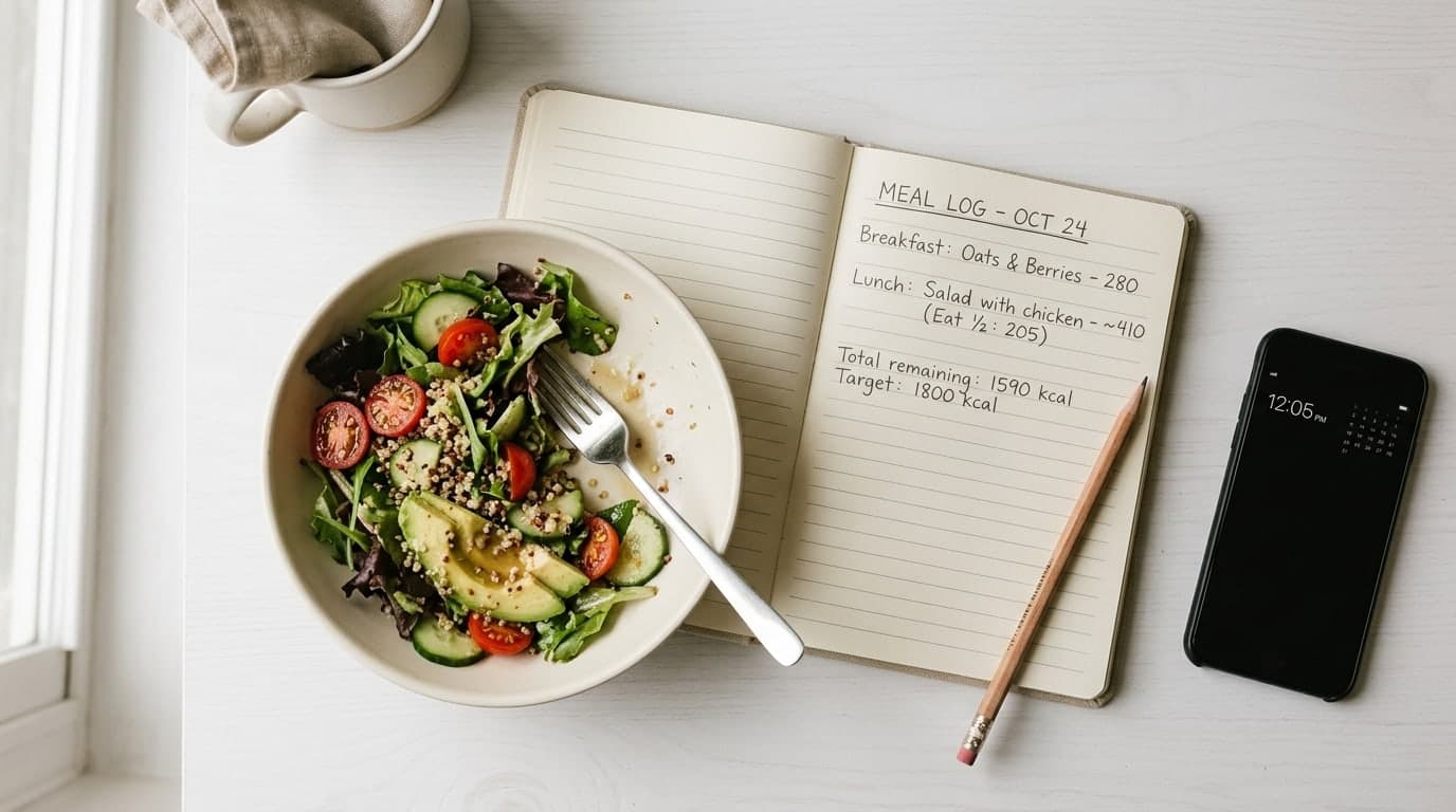 Por que 90% das pessoas desistem de contar calorias (e como ser a excecao)